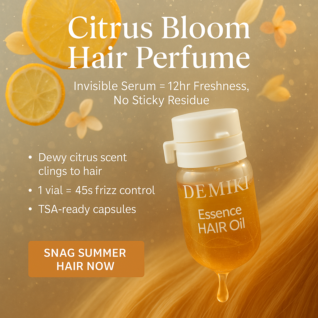 DEMIKI Citrus Bloom Hair Essence Oil Capsules (1.5mlx12ea)