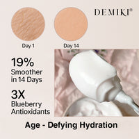 DEMIKI Essential Hydrating Body Lotion with Camellia & Blueberry Scent 200g/7.05oz