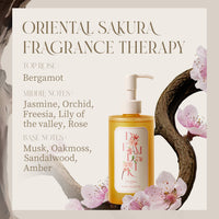 DEMIKI Body Wash (White Rose & Sakura Scent) 10.15 fl oz
