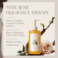 DEMIKI Body Wash (White Rose & Sakura Scent) 10.15 fl oz