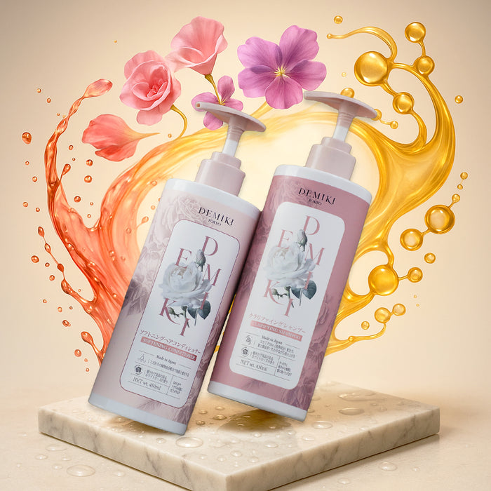 DEMIKI Shampoo & Conditioner Set from Japan Original (Ship from LA)